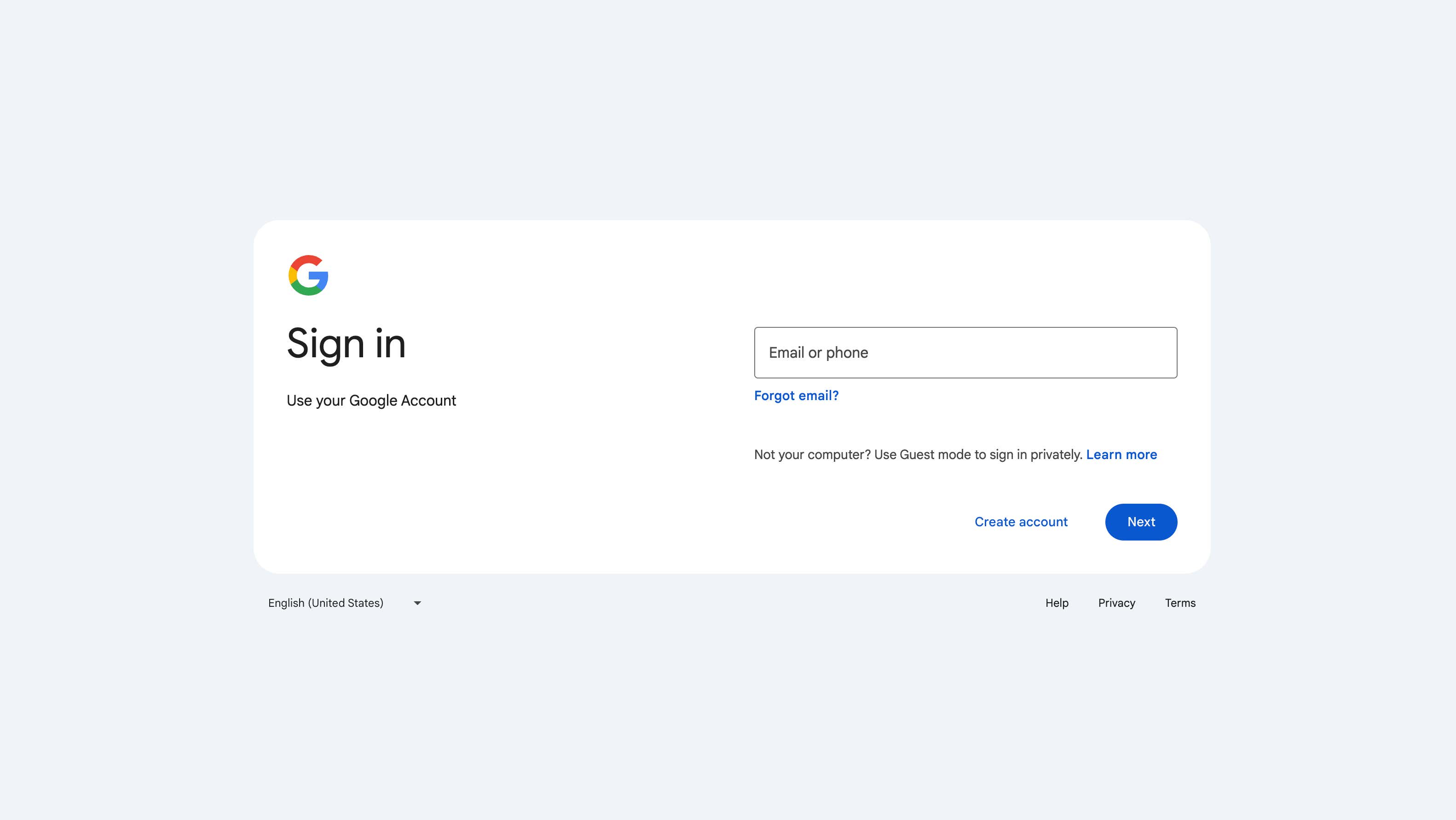 Image titled Google Login Page Redesigned.  Here's a First Look